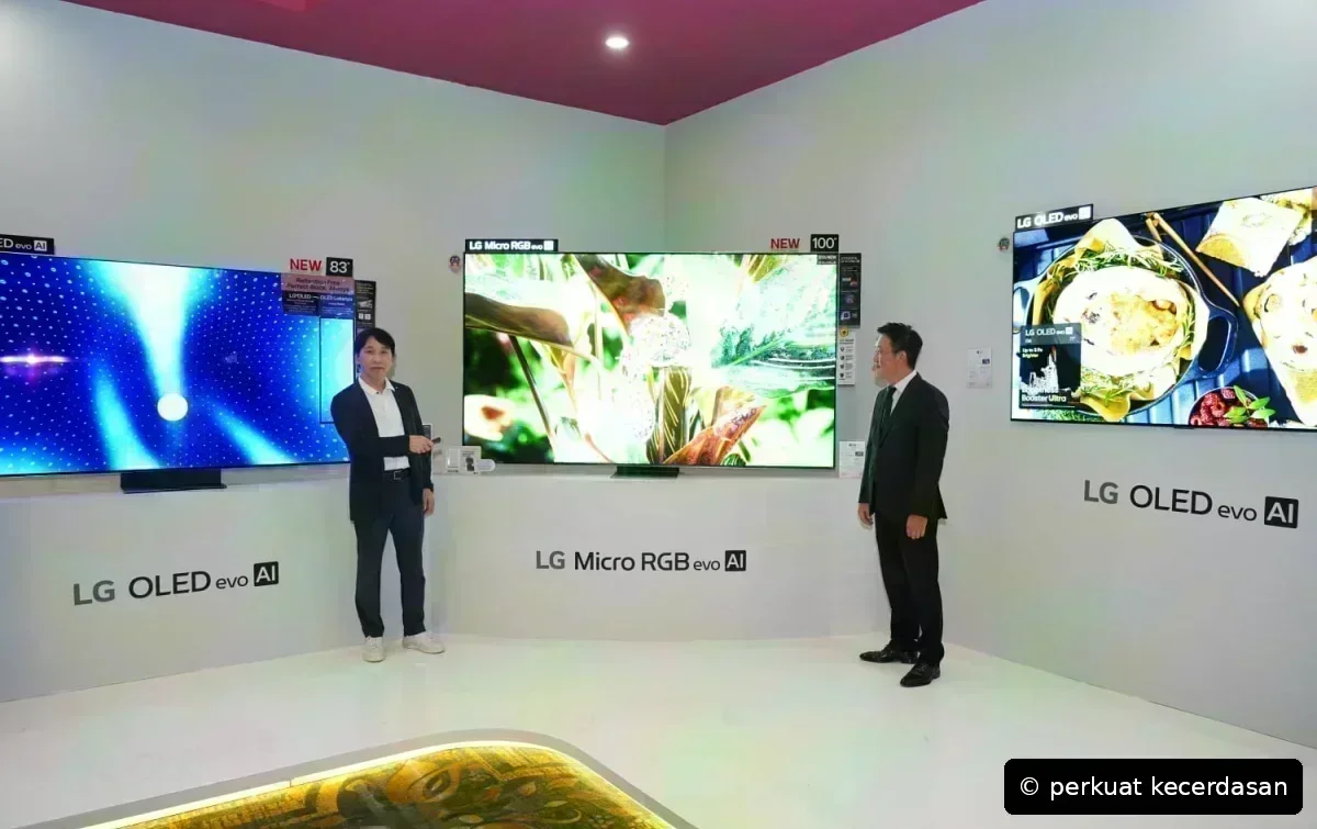 LG Perkuat Kecerdasan Buatan di Jajaran TV Premium untuk Indonesia