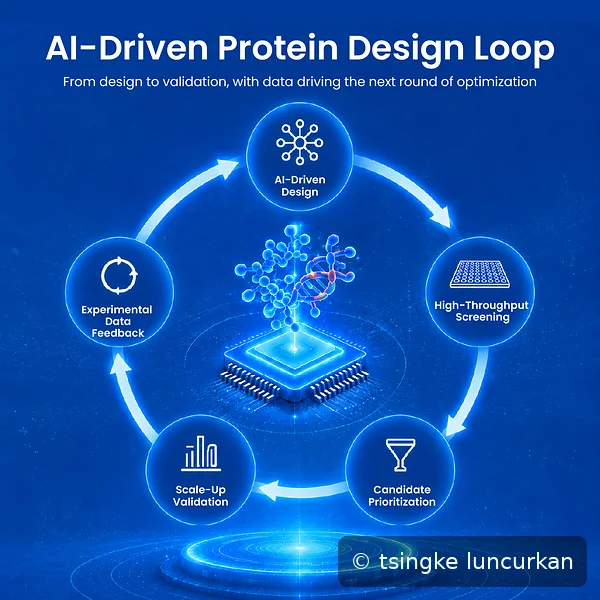 Tsingke Luncurkan Alur Validasi Protein Buatan AI